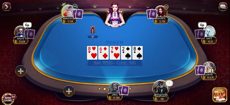 Giới thiệu poker Zowin